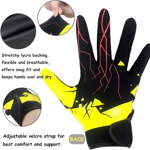 Customized Design American Football <b>Gloves</b> Winter <b>Gloves</b> Featuring Printed Sports Customized Design American Football <b>Gloves</b> - Product Image 6