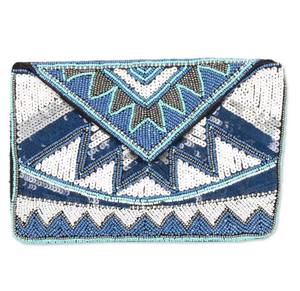 Pochette de Soirée Brodé Premium Personnalisable Couleurs Mixtes Classique – Sac à Main Élégant pour Femme, Idéal Mariage, Fête, Festival, Soirée Décontractée - Product Image 4