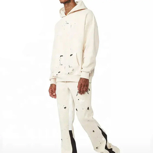 Conjunto Deportivo Holgado para Hombre, Sudadera y Pantalones Jogger Oversize, Estilo Urbano, Tejido Suave y Transpirable - Product Image 4