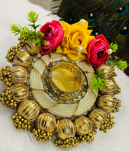 Decorative Floral <b>Tealight</b> Rangoli Diwali Festive Candle <b>Holder</b> Housewarming Favor Return Gifts Home Decor Wedding Decoration - Product Image 5