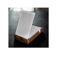 Support en bois pour bloc-notes et organiseur de liste de tâches quotidiennes