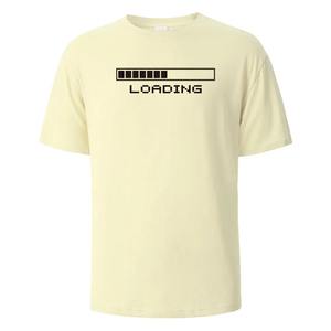 T-shirt unisexe personnalisé avec logo imprimé, 100 % coton, coupe classique, style décontracté vintage, pour hommes et femmes, idéal pour l'été - Product Image 3
