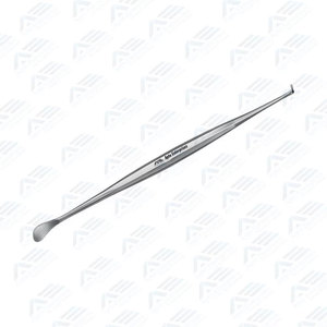 Élévateur Hohmann réutilisable non stérile pour adultes, instrument médical de haute qualité, 175 mm, raspatory incurvé à droite, aiguisé - Product Image 5