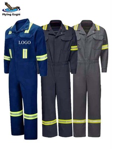 Uniforme de Trabajo Resistente OEM, Chaqueta y Pantalones Reflectantes de Alta Visibilidad, Ropa de Trabajo para la Construcción - Product Image 6
