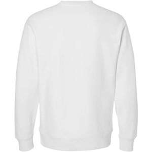 Sudadera Legend Premium de Peso Pesado con Cuello Redondo y Textura Cruzada para Mujer, Independent Trading Co.-IND5000C-M-Blanco - Product Image 2