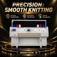 Computergesteuerte Flachbett-Strickmaschine für Strickwarenproduktion Industrielle Strickmaschinen für Bekleidung