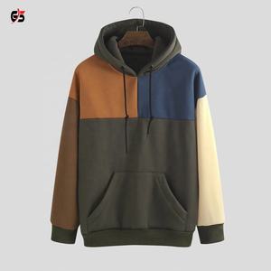 Sudadera con capucha para hombre, de manga larga, con Logo personalizado, de algodón, multicolor, informal, OEM, servicio OEM, novedad - Product Image 2