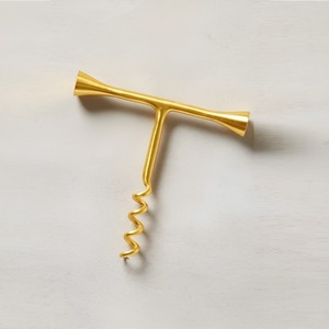 ที่เปิดขวดไวน์แบบแมนนวล สแตนเลสชุบทอง ทันสมัย สำหรับขายส่ง ทนทาน ใช้ในครัวและบาร์ - Product Image 1