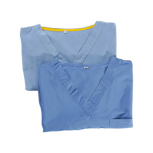 Uniformes Médicos con Cuello en V y Manga Corta para Enfermería - Product Image 3