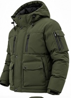 Veste matelassée pour homme entièrement personnalisée, style tendance, premium, hiver, chaude, de haute qualité, avec capuche et fermeture éclair.