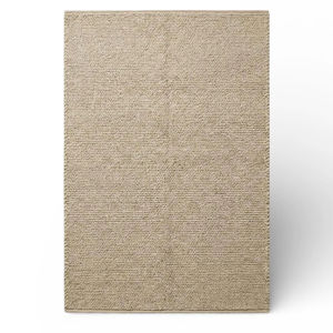 Tapis en laine fait main, beige naturel, tissage plat texturé, tapis moderne pour salon, tapis de sol durable pour la décoration de la maison - Product Image 5