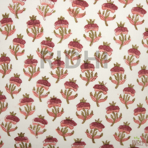 Funda de Almohada Ridhi India Hecha a Mano con Estampado Floral, 100% Algodón, con Ribete, Extraíble y Lavable, para Dormitorio, Sofá y Sillón - Product Image 3