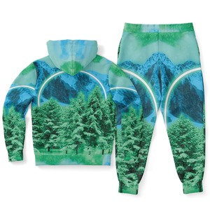 Conjunto Deportivo Sublimado para Hombre, Ropa Urbana de Invierno, Transpirable, 100% Poliéster, Personalizable, Marca Privada OEM - Product Image 3