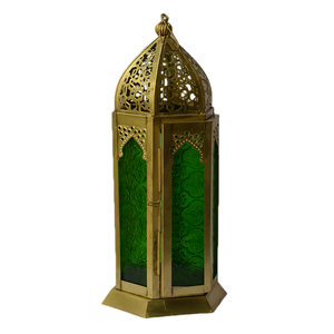 Farol Marroquí para Decoración de Bodas en Interiores y Exteriores, Portavelas Colgante Multicolor para Navidad, para Uso en Interiores y Exteriores - Product Image 4