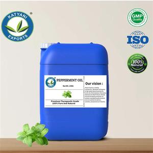 Huile essentielle de menthe poivrée (Mentha Piperita) distillée à la vapeur, exportateur et fournisseur en gros pour l'aromathérapie, qualité supérieure, provenance Inde - Product Image 4