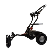 Nouvelle marque fabricant CaddyTrek R2 Chariot de golf robotisé à châssis en aluminium avec roues, moteurs doubles 250W, capacité de charge de 44 lb
