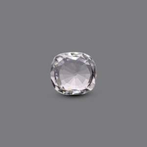 Loose 4.25 Carat Luxury White Zircon Gemstone for Fine Jewelry High Quality Lab Created - Product Image 2