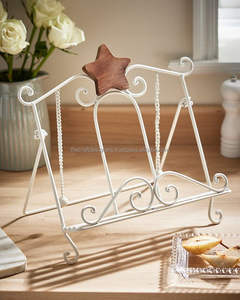 Porta Recetas de Metal Pulido para Interiores de Cocina Clásicos y Exhibición Diaria de Recetas Práctica, Funcional y Confiable - Product Image 4