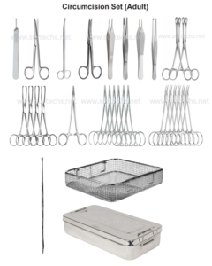 Set <span class=keywords><strong>de</strong></span> <span class=keywords><strong>Circuncisión</strong></span> para Adultos, Instrumentos Quirúrgicos <span class=keywords><strong>de</strong></span> Urología <span class=keywords><strong>de</strong></span> Acero Inoxidable, Certificado CE, Kit <span class=keywords><strong>de</strong></span> Grado Hospitalario - Product Image 1