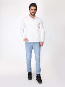 Hombres para camisa de manga corta Color sólido 100% algodón Jersey Premium de alta tecnología Casual moda costura al por mayor 2024 - Product Image 6