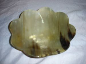 Cuenco decorativo de cuerno de búfalo auténtico, cuenco para servir, cuenco para ensalada, diseño de gran venta a precio de fábrica razonable - Product Image 3