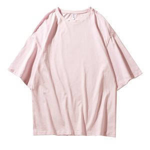 Camiseta de Hombre 100% Algodón, Tejida, Lisa, de Alta Calidad, con Impresión Digital de Logotipo Personalizado, 210 g/m², Secado Rápido, Estilo Hip Hop - Product Image 4