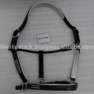 Dos de cheval en cuir épais rembourré uni cristal - Product Image 2