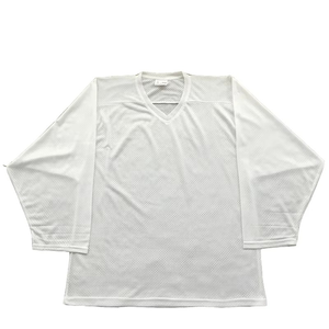 Jersey de Hockey Unisex Personalizable, Cuello en V, Malla Transpirable de Poliéster Sublimado, Diseño Personalizado con Nombre y Número, Ropa Deportiva, Tallas Grandes - Product Image 5