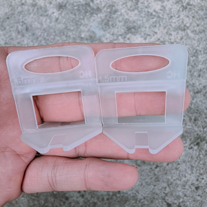 Durable Transparent <b>Tile</b> <b>Leveling</b> System Clips 1.5mm/2mm/3mm Self-adhesive Waterproof Easy Apartment Construction Tool - Product Image 5