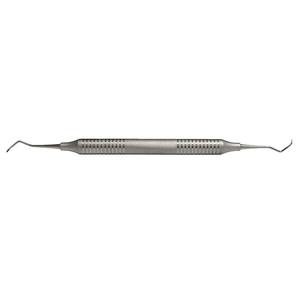 Cureta Gracey Manual de Acero Inoxidable de Grado Dental A+ 11/12, Raspador Periodontal CE Shuja Surgico - Product Image 3