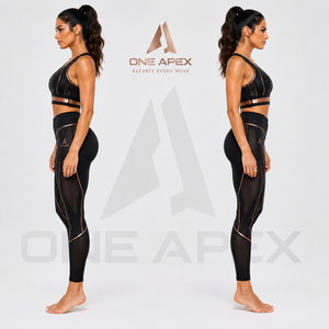 Ensemble de yoga sans couture pour femmes, leggings de sport taille haute, soutien-gorge de sport, vêtements de fitness, vêtements d'entraînement - Product Image 2