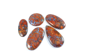 Piedras Preciosas Sueltas de Ágata Roja Húngara Natural, Formas Mixtas, Tamaños Personalizados, Hechas a Mano, Lisas, para Joyería - Product Image 4