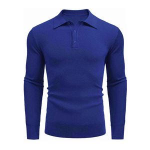 เสื้อโปโลแขนยาวพรีเมียมสำหรับผู้ชาย ผ้าฝ้าย รับทำแบรนด์ตามสั่ง - Product Image 6