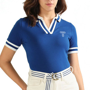 Camisetas Polo, Nueva Colección, Moda, Personalizadas, de Algodón, Camiseta Polo para Mujer, Venta al por Mayor, Transpirables, Suaves - Product Image 1