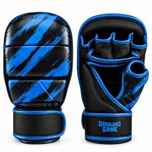 Guantes de MMA TANVEX de Último Modelo, de Cuero Genuino, Protección para las Manos, Cierre de Gancho y Bucle, Transpirables, para Artes Marciales y Boxeo - Product Image 2