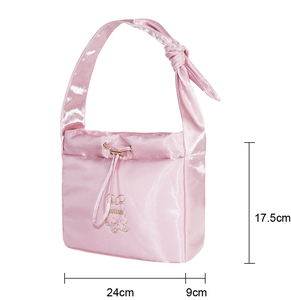 Sac fourre-tout portable unisexe de soirée dansante avec logo personnalisé antivol mignon pour les filles roses résistant à l'eau avec RFID - Product Image 2