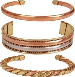 Simple Design Brass <b>Bangle</b> for Girls <b>Indian</b> Brass and Metal Fashion <b>Bangle</b> Bracelet Cuff for Customized Size - Product Image 3