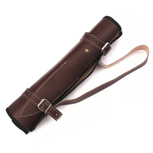 Juego de 5 cuchillos de cocina de acero de Damasco con mangos de madera, hojas de punta recta, cuchillos profesionales para chef OEM - Product Image 4