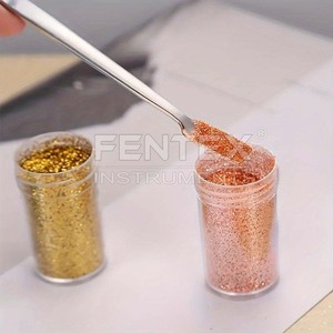 Cuchara de Laboratorio de Acero Inoxidable, Espátula de Laboratorio, Cuchara de Muestreo, Espátula para Mezclar, Herramientas para Mezclar Colores, Mezclador de Pigmentos - Product Image 3