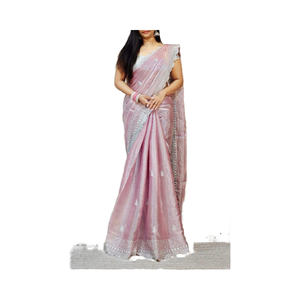 Boutique indienne Bollywood Designer Saree Exclusif FAncy Dernière Georgette Qualité Premium Saree Sari Qualité Premium - Product Image 1