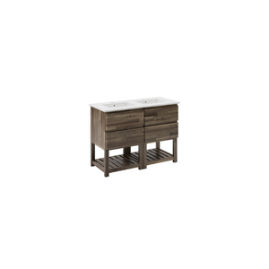 Mueble de Baño Moderno y Duradero de Madera Sólida de Roble/Pino/Acacia, Juego Completo con Cajones y Lavabo Suspendido en la Pared, el Más Vendido por el Fabricante - Product Image 2