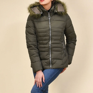 Long Sleeves Latest Design High Quality Women Puffer Jacket Women Top Selling Custom Design Puffer Jacket Regular Length - Product Image 6