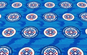 ผ้าพิมพ์ลายแอฟริกันแท้ 100% ผ้าฝ้าย สำหรับเสื้อผ้าแฟชั่น ของตกแต่งบ้าน โปรโมชั่น ขายส่ง รับผลิตแบบ OEM ODM - Product Image 2