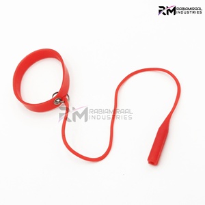 Bracelet en caoutchouc de couleur rouge pour pince à épiler, Extension de cils, pinces à épiler, Bracelets, bandes protectrices, couleurs personnalisées - Product Image 2