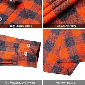 Camisas para Hombre de Tela Resistente con Botones para Oficina, Trabajo, Salidas Casuales y Viajes - Product Image 4