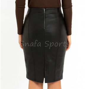 Colección 2025 de Moda: Minifalda Casual de Cuero para Mujer, Cintura Natural, 2 Piezas, Alta Calidad, Precios Bajos al por Mayor en Oferta - Product Image 5