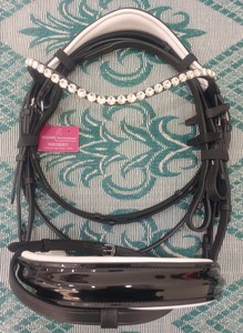 Productos Ecuestres de Primera Calidad, Brida Anatómica de Doble Aro para Caballo, Cuero - Product Image 4