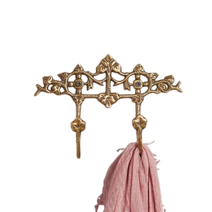 Modern Decorative Metal <b>Wall</b> Hooks Decorative <b>Wall</b> Mounted Coat Rack <b>Key</b> <b>Holder</b> for Living Room Entryway <b>Wall</b> Art Hanger - Product Image 2