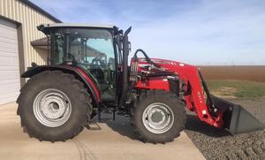 Tractor de Ruedas Massey Ferguson Usado, 120HP, 4WD, Transmisión por Engranajes, con Motor, Caja de Cambios y Bomba, Alta Productividad para Implementos Agrícolas - Product Image 3