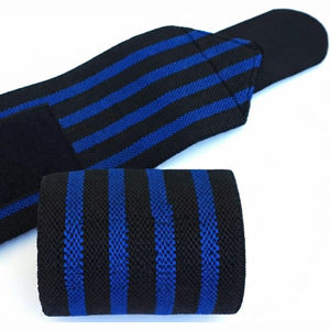 Muñequeras Deportivas Transpirables de Poliéster y Nylon con Gancho, Ideales para Levantamiento de Pesas y Fitness, con Logotipo Personalizado OEM - ¡Venta Caliente! - Product Image 3